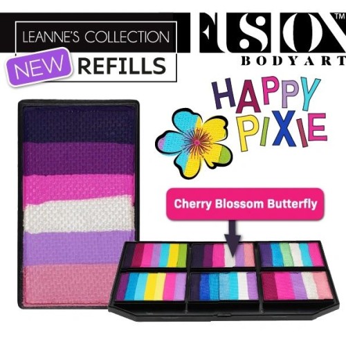 Fusion Body Art Leannes Cherry Blossom Butterfly Refill (CHERRY BLOSSON BUTTERFLY)